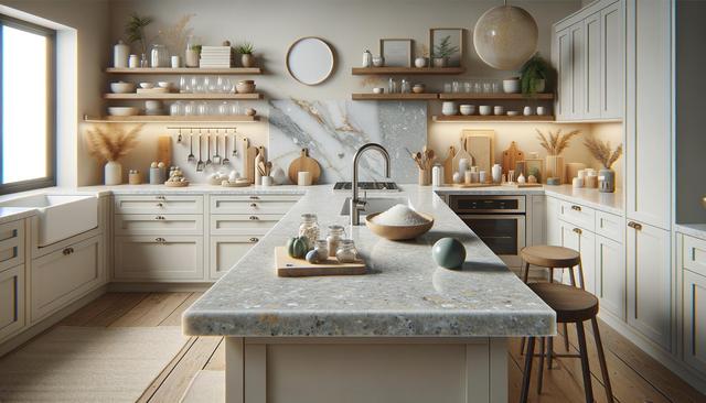DISCOVER THE BOLD ALTERNATIVE TO QUARTZ COUNTERTOPS
